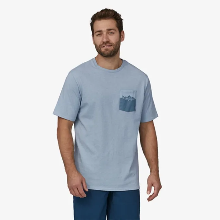 Patagonia Wild Waterline Pocket Responsibili-Tee Mens