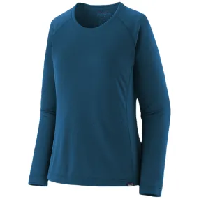 Patagonia Women's Lagom Blue Capilene Midweight Crew