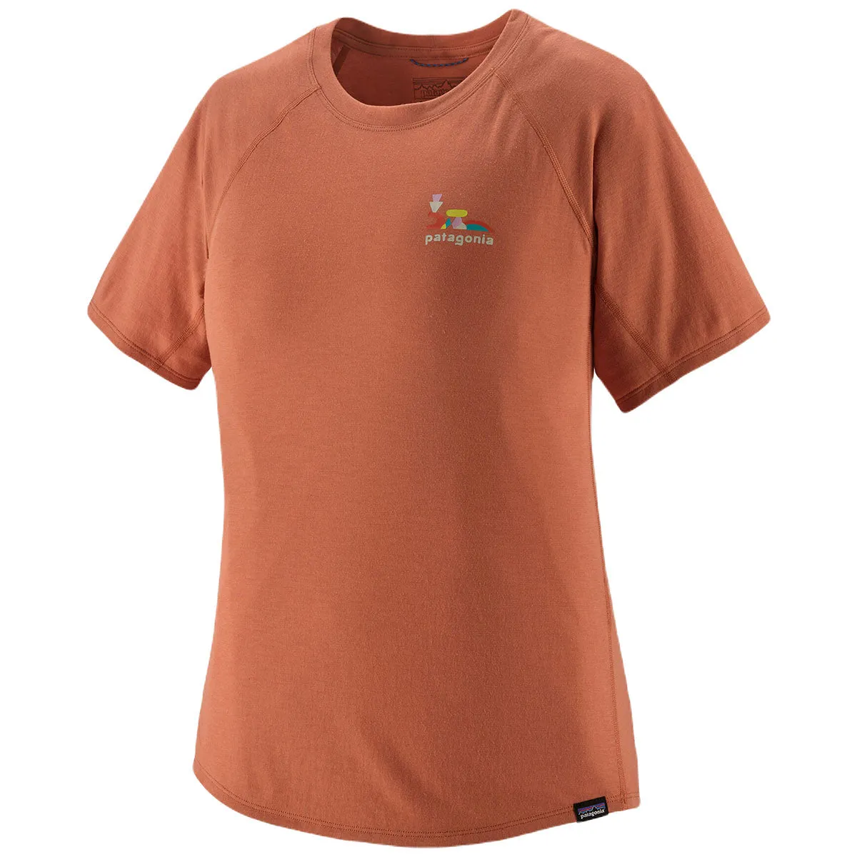 Patagonia Women's Lose It: Sienna Clay Capilene Cool Trail Graphic Shirt