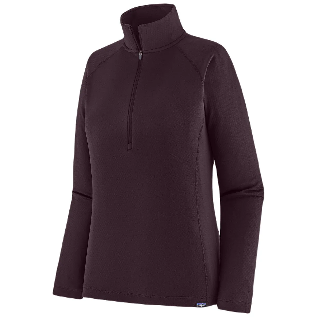 Patagonia Women's Obsidian Plum Capilene Midweight Zip Neck