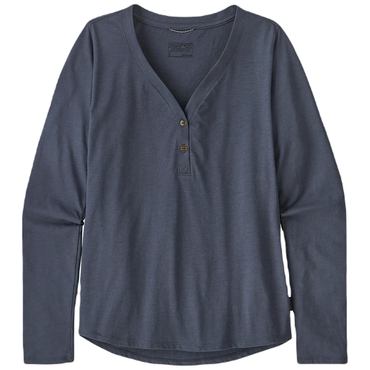 Patagonia Women's Smolder Blue Mainstay Henley