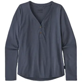 Patagonia Women's Smolder Blue Mainstay Henley