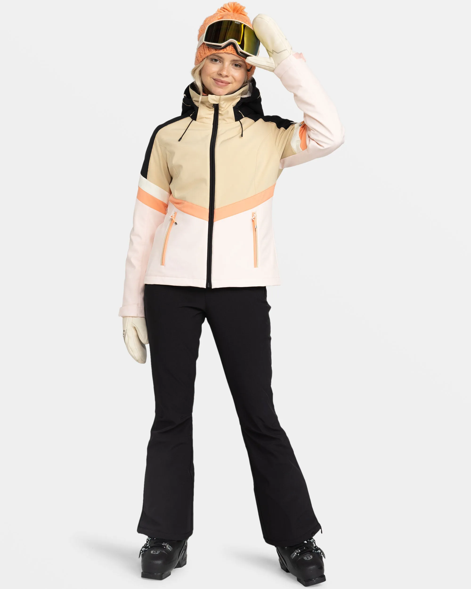 Peak Chic Snow Jacket - Pebble