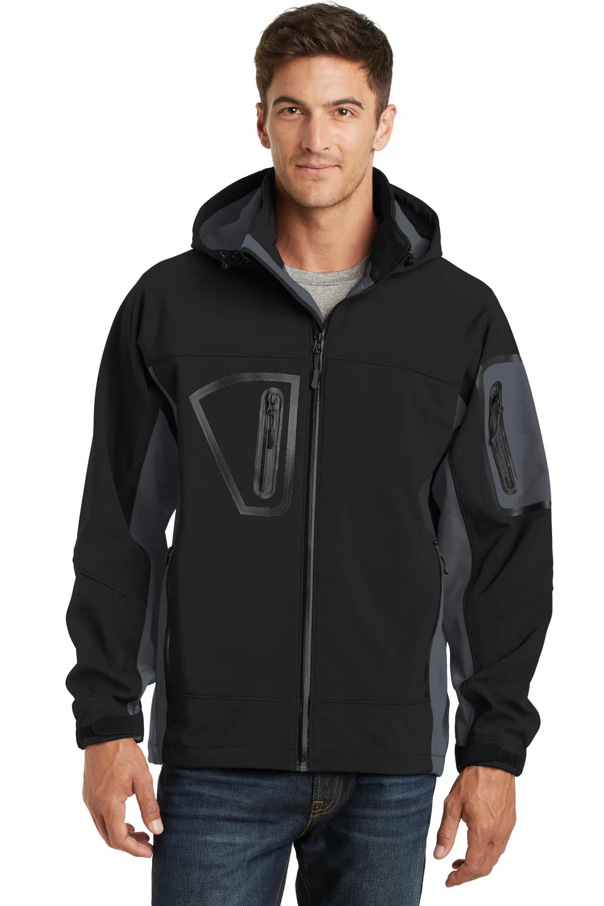 Port Authority TLJ798    Tall Waterproof Soft Shell Jacket SKU: TLJ798