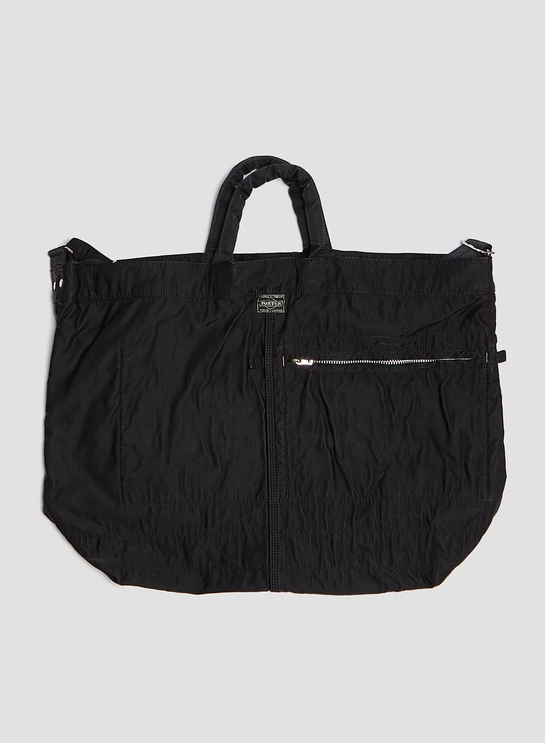 Porter-Yoshida & Co Mile Large 2Way Tote in Black