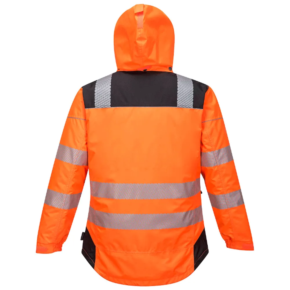 Portwest T400 PW3 Waterproof Hi-Vis Winter Work Jacket Various Colours