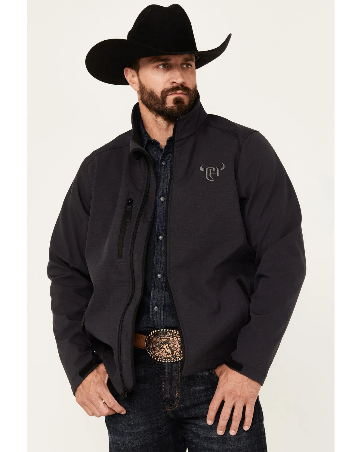 Product Name:  Cowboy Hardware Men's Logo Softshell Jacket