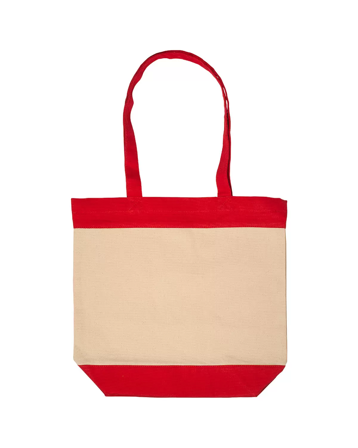 Promo Goods  LT-4218 Boutique Cotton Panel Tote SKU: LT-4218