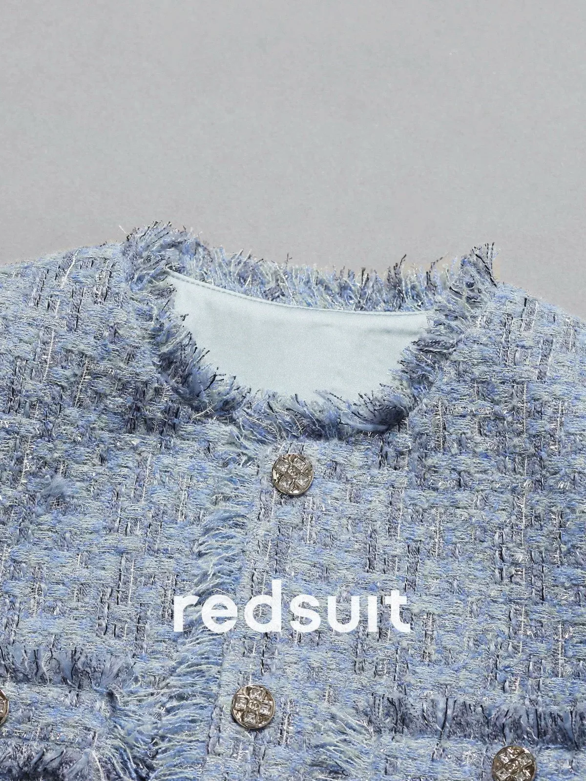 redsuit Exquisite tassel Qianjin style high-end fashion design versatile small fragrance style jacket commuter top