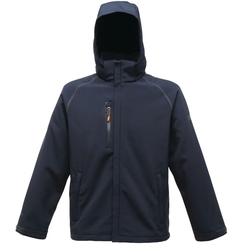 Regatta Professional Mens Repeller Warm Hooded Softshell Jacket