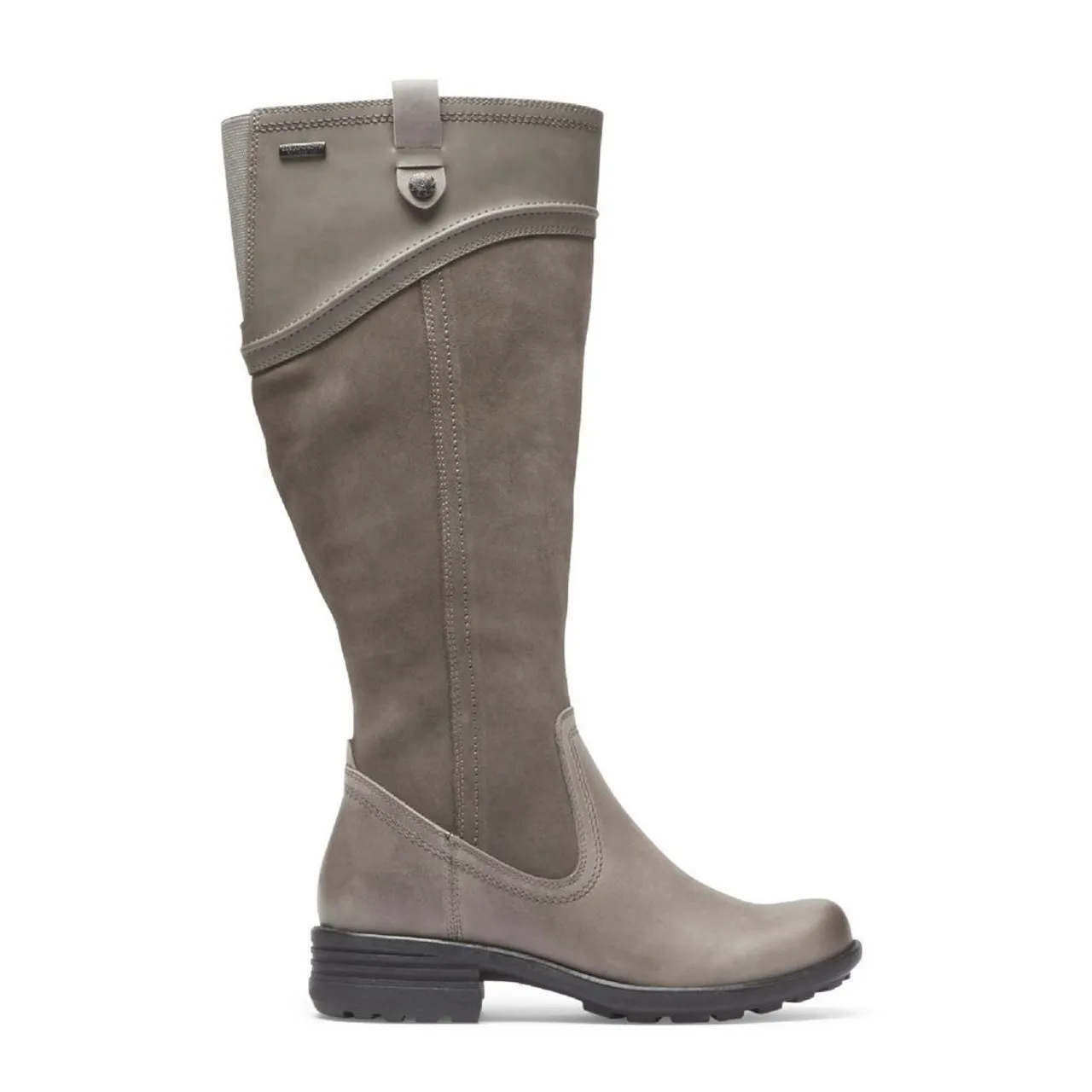 Rockport Cobb Hill Women's Brunswick Tall Waterproof Boot - Grey Leather