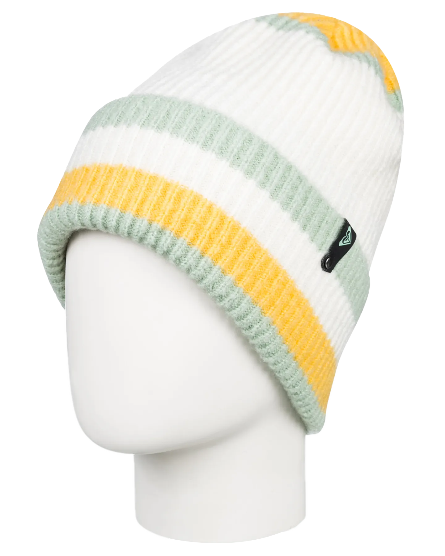 Roxy Women's Gold Hope Beanie - Egret | Shop Headwear at Trojan Wake Ski Snow & Snow Skiers Warehouse