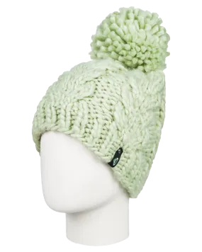 Roxy Women's Winter Beanie - Cameo Green | Shop Headwear at Trojan Wake Ski Snow & Snow Skiers Warehouse