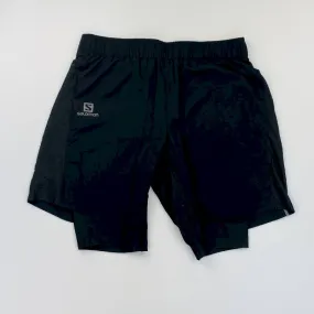 Salomon Agile Twinskin Short M - Second Hand Shorts - Men's - Black - S | Hardloop