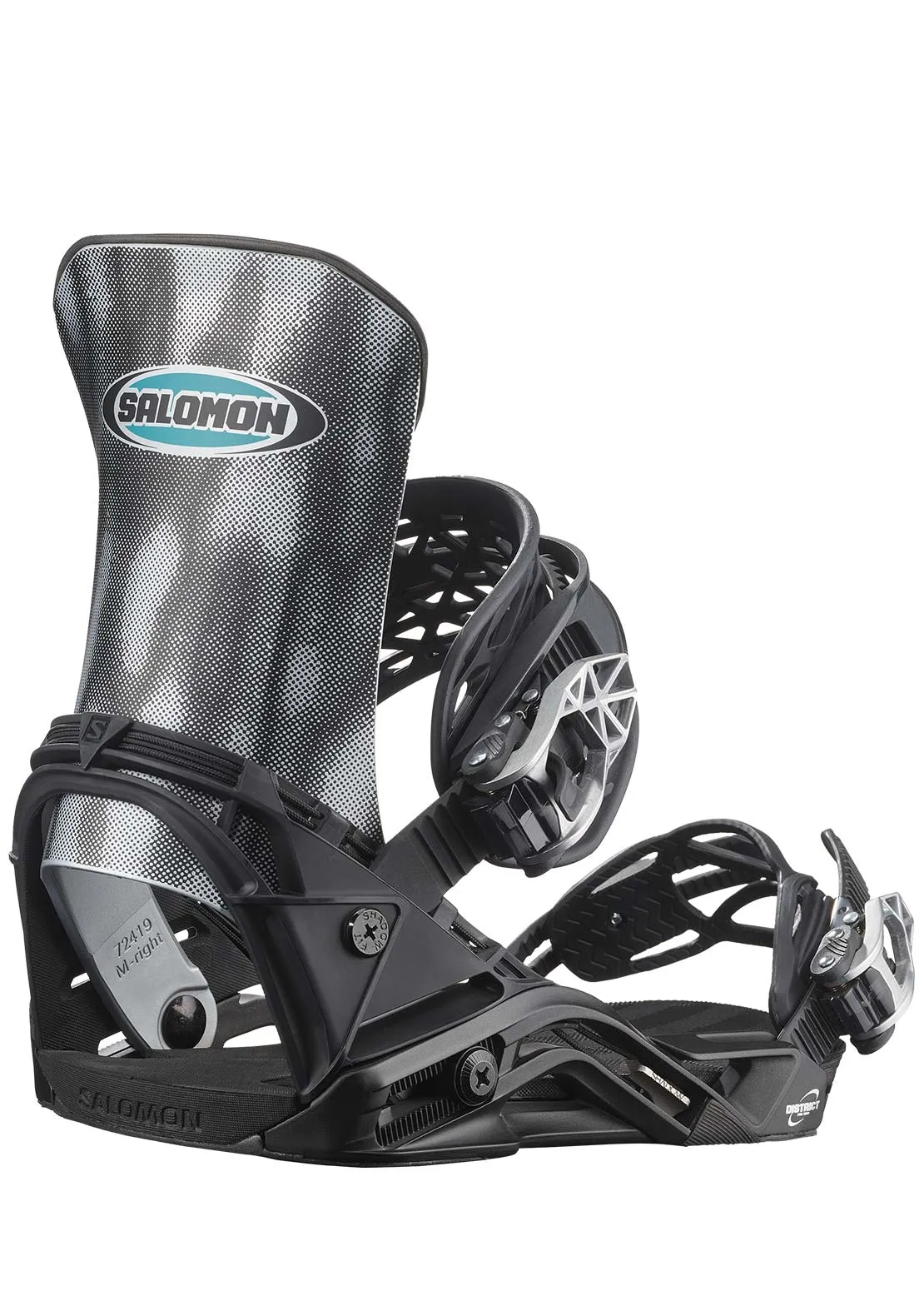 Salomon Men's District Pro Team Snowboard Bindings