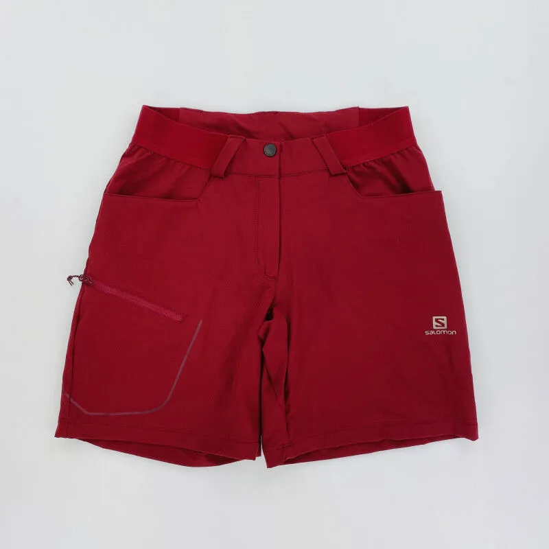 Salomon Wayfarer Shorts W - Second Hand Shorts - Women's - Red - 38 | Hardloop