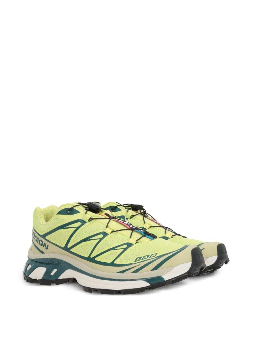 Salomon XT-6 toggle-fastening sneakers - Green