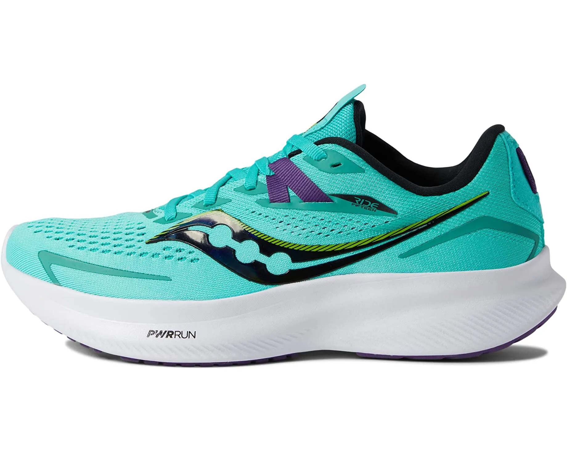 Saucony | Ride 15 | Women's | Cool Mint/Acid