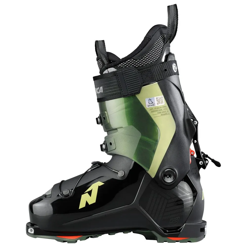 Ski touring boot Nordica ---Unlimited 130 Dyn Black Irid Green Red