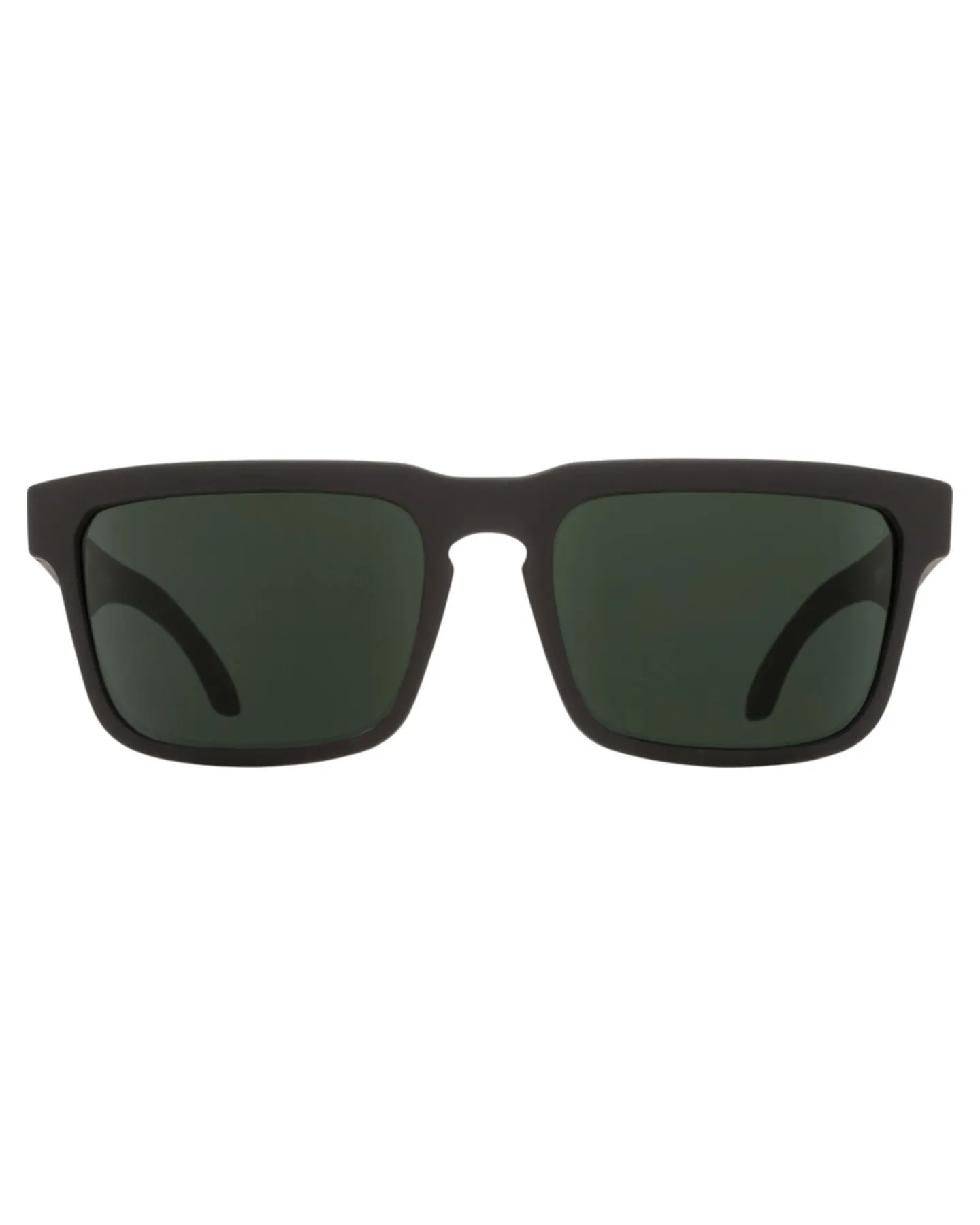 Spy Helm Soft Matte Black - Happy Gray Green | Shop Sunglasses at Trojan Wake Ski Snow & Snow Skiers Warehouse