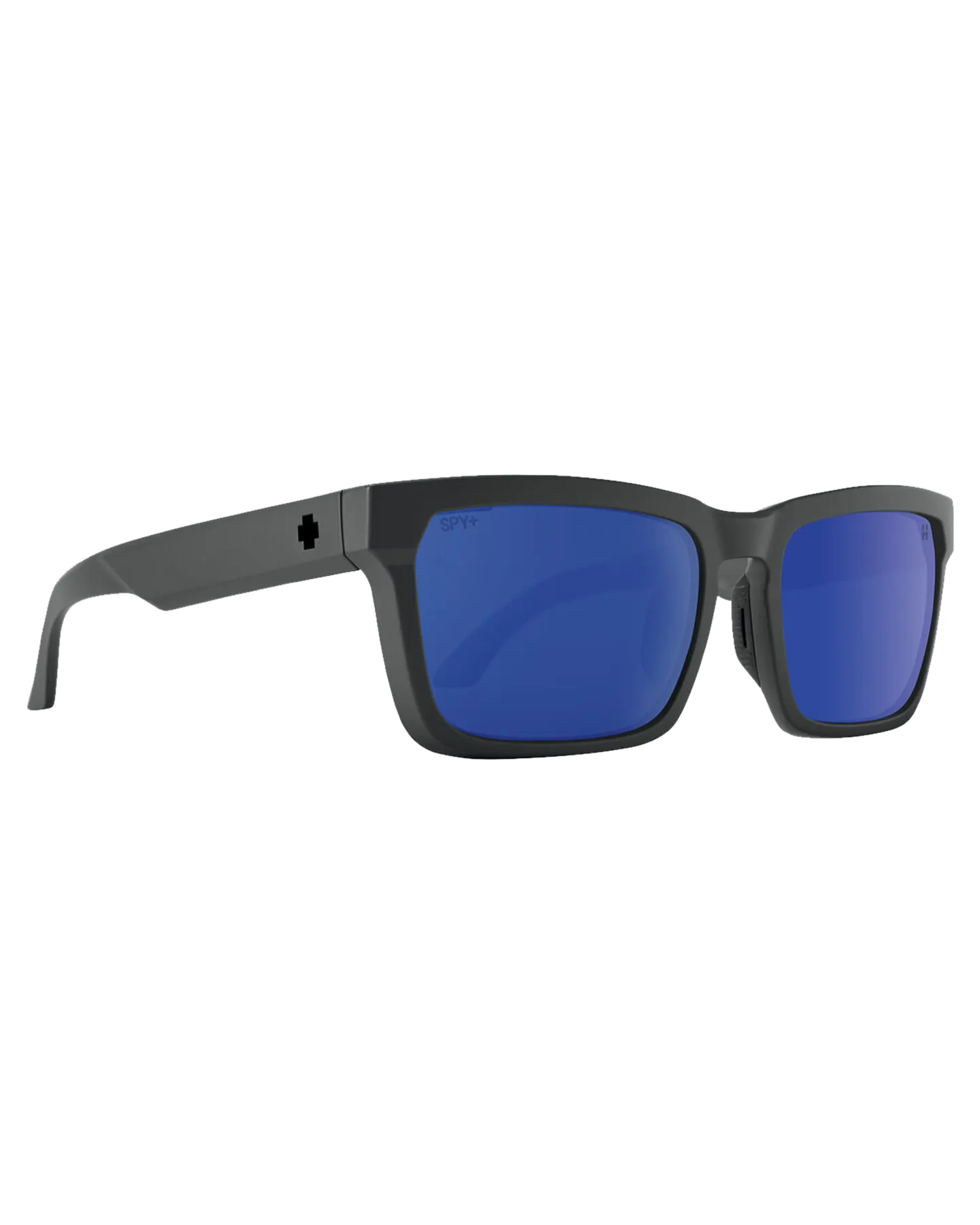 Spy Helm Tech Matte Dark Gray Happy Gray Green Polardark Blue Spectra Mirror | Shop Sunglasses at Trojan Wake Ski Snow & Sno