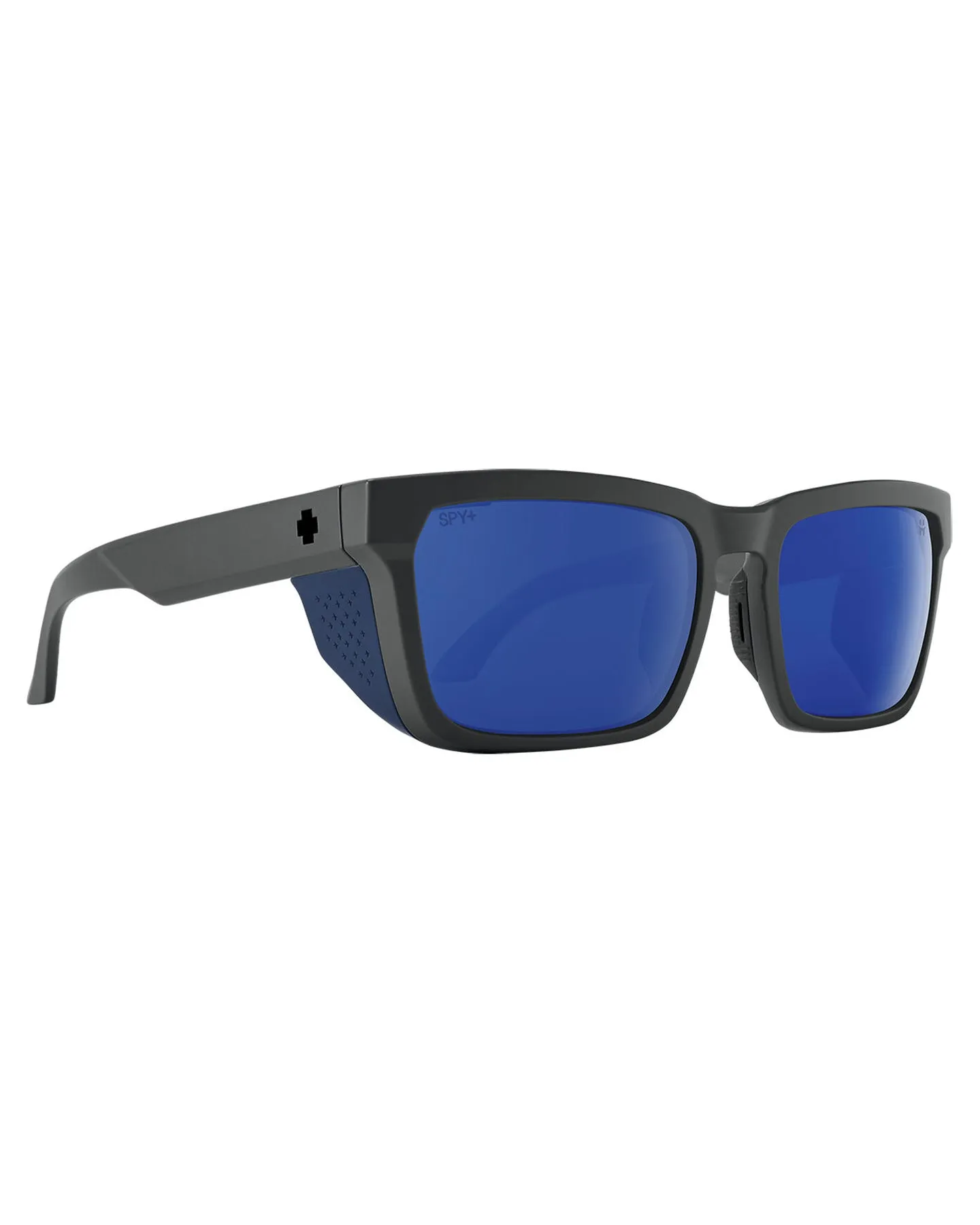 Spy Helm Tech Matte Dark Gray Happy Gray Green Polardark Blue Spectra Mirror | Shop Sunglasses at Trojan Wake Ski Snow & Sno