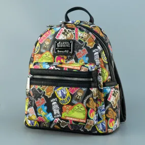 Star Wars x Loungefly Kawaii Stickers Mini Backpack