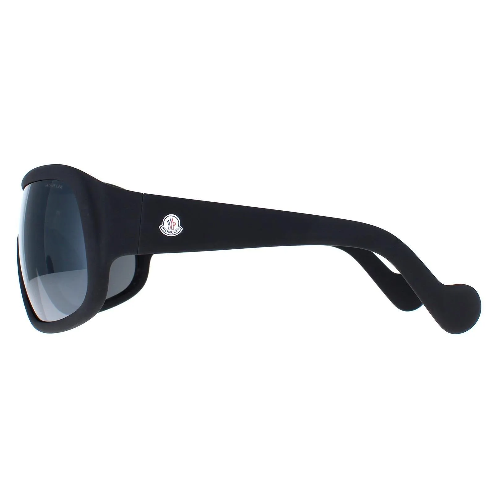 Sunglasses | Shield Matte Black Smoke Mirror ML0048 | Moncler