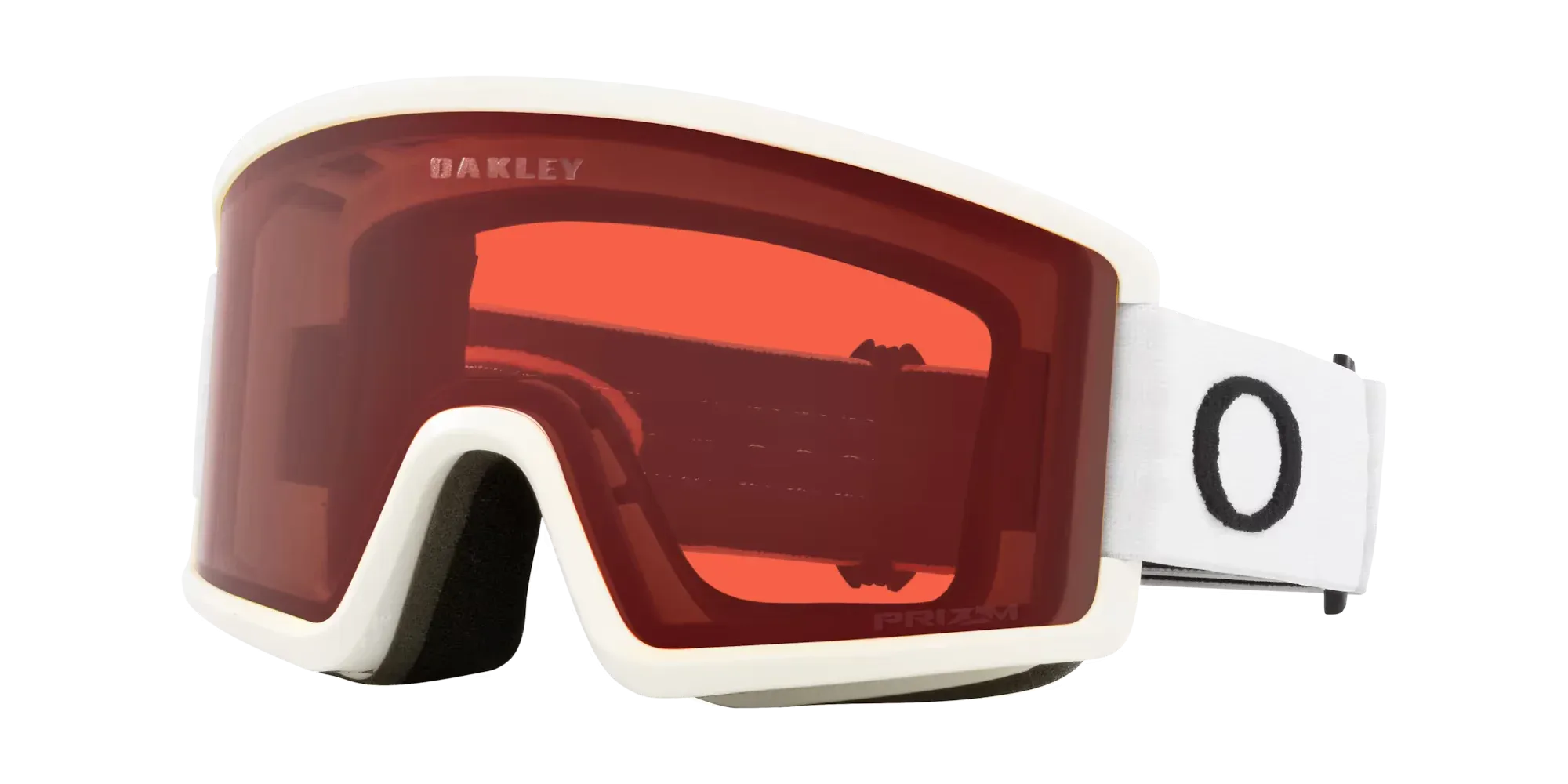 Target Line M Snow Goggles - Matte White w/ Prizm Snow Rose Lenses