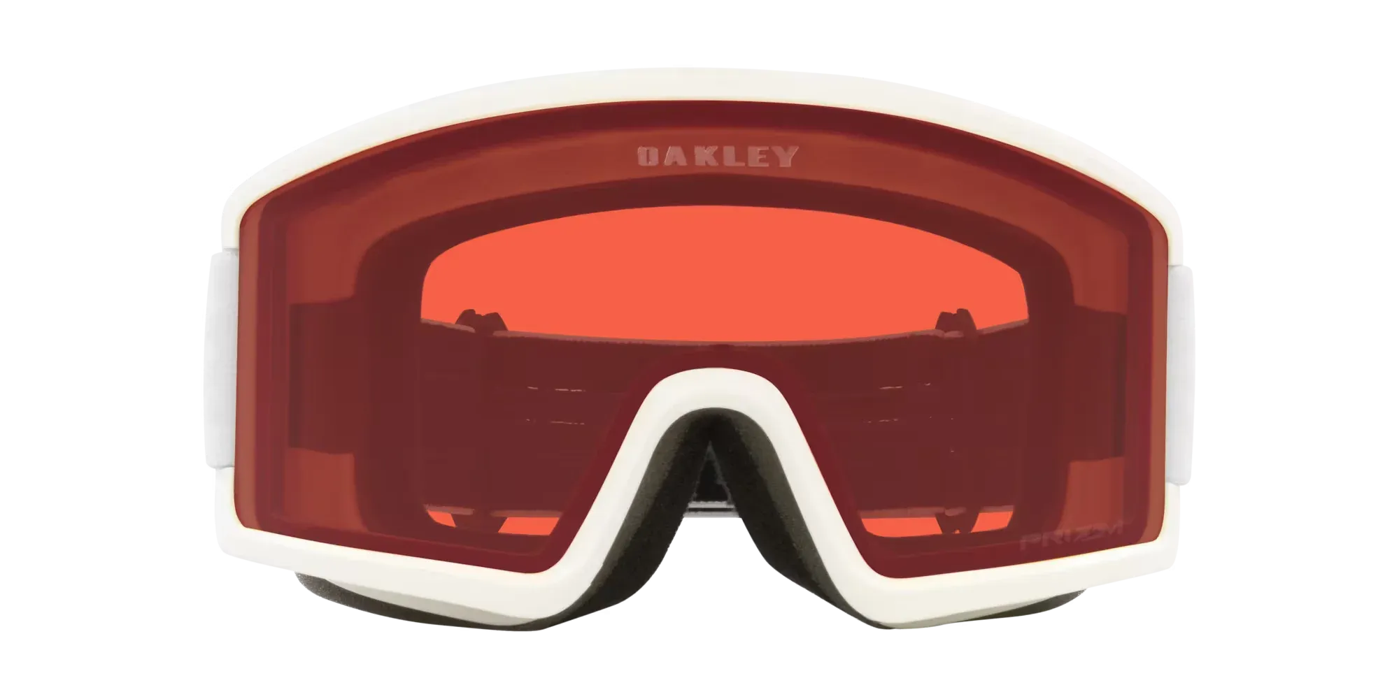 Target Line M Snow Goggles - Matte White w/ Prizm Snow Rose Lenses