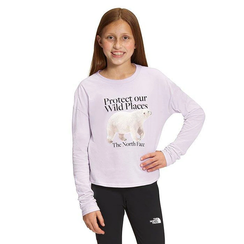 The North Face Junior Girls' [7-20] Graphic Long Sleeve T-Shirt