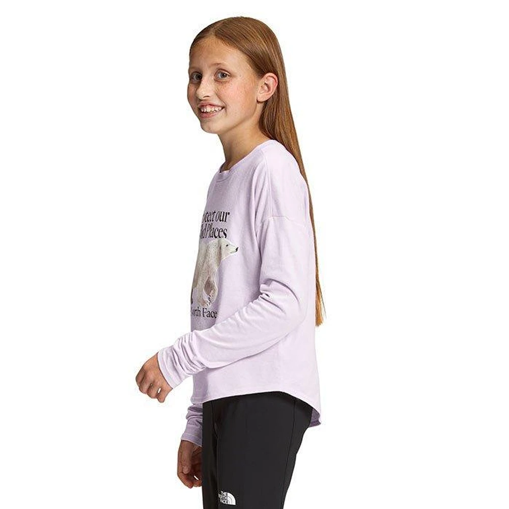 The North Face Junior Girls' [7-20] Graphic Long Sleeve T-Shirt