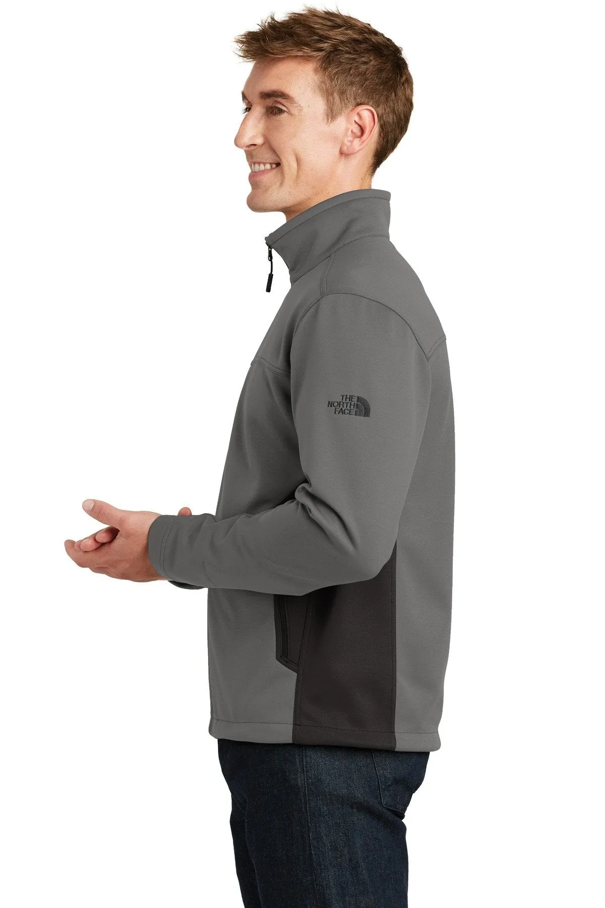 The North Face Ridgeline Soft Shell Jacket NF0A3LGX Asphalt Grey/ TNF Black