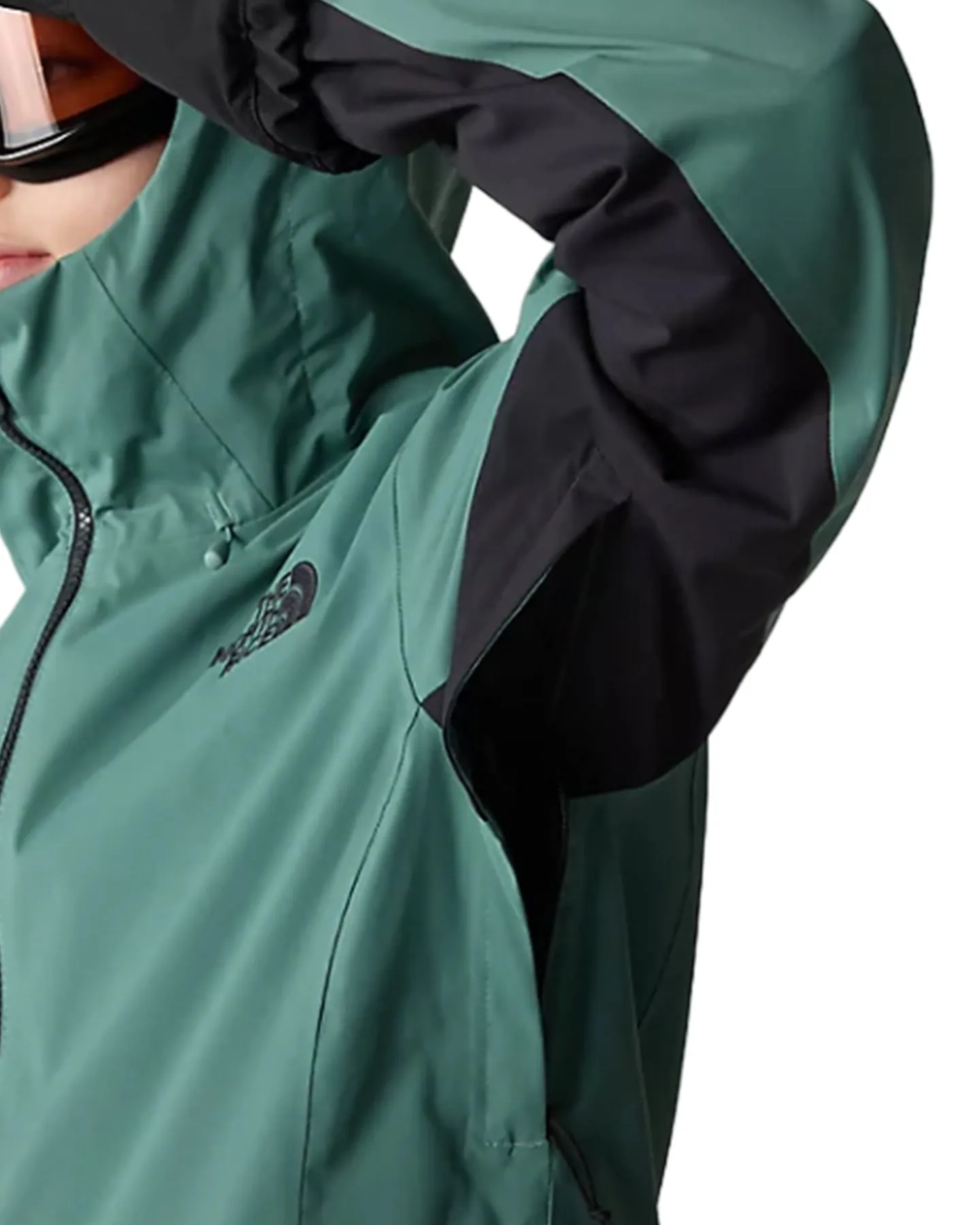 The North Face Women's Freedom Stretch Snow Jacket - Dark Sage/Tnf Black