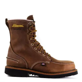 Thorogood Men's 1957 Series - Waterproof Safety Toe - 8 Crazyhorse Moc Toe - Maxwear90 Boot