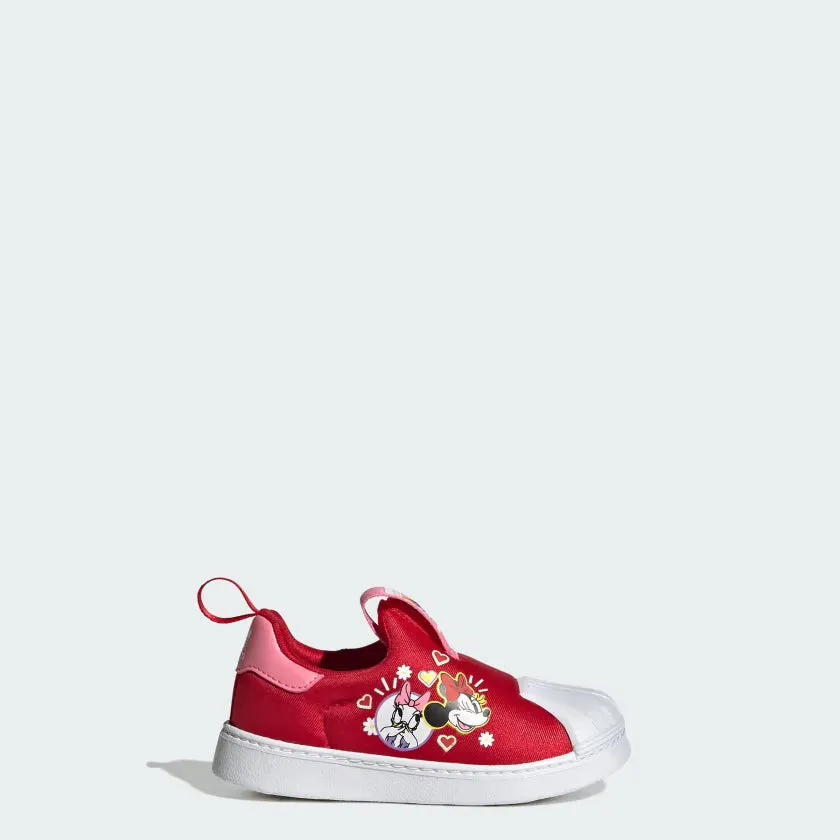 Toddlers adidas Originals X Disney Superstar 360 Shoes Red