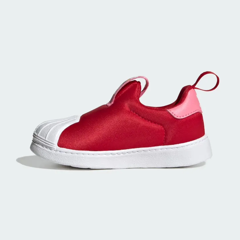 Toddlers adidas Originals X Disney Superstar 360 Shoes Red