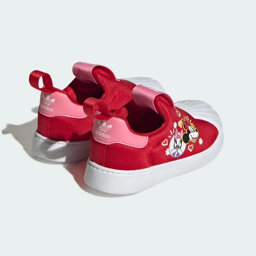 Toddlers adidas Originals X Disney Superstar 360 Shoes Red