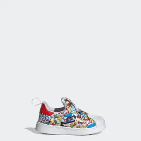 Toddlers adidas Originals X Disney Superstar 360 Shoes White