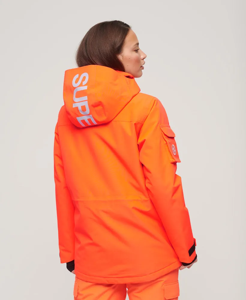 Ultimate Rescue Ski Jacket | Hyper Fire Coral