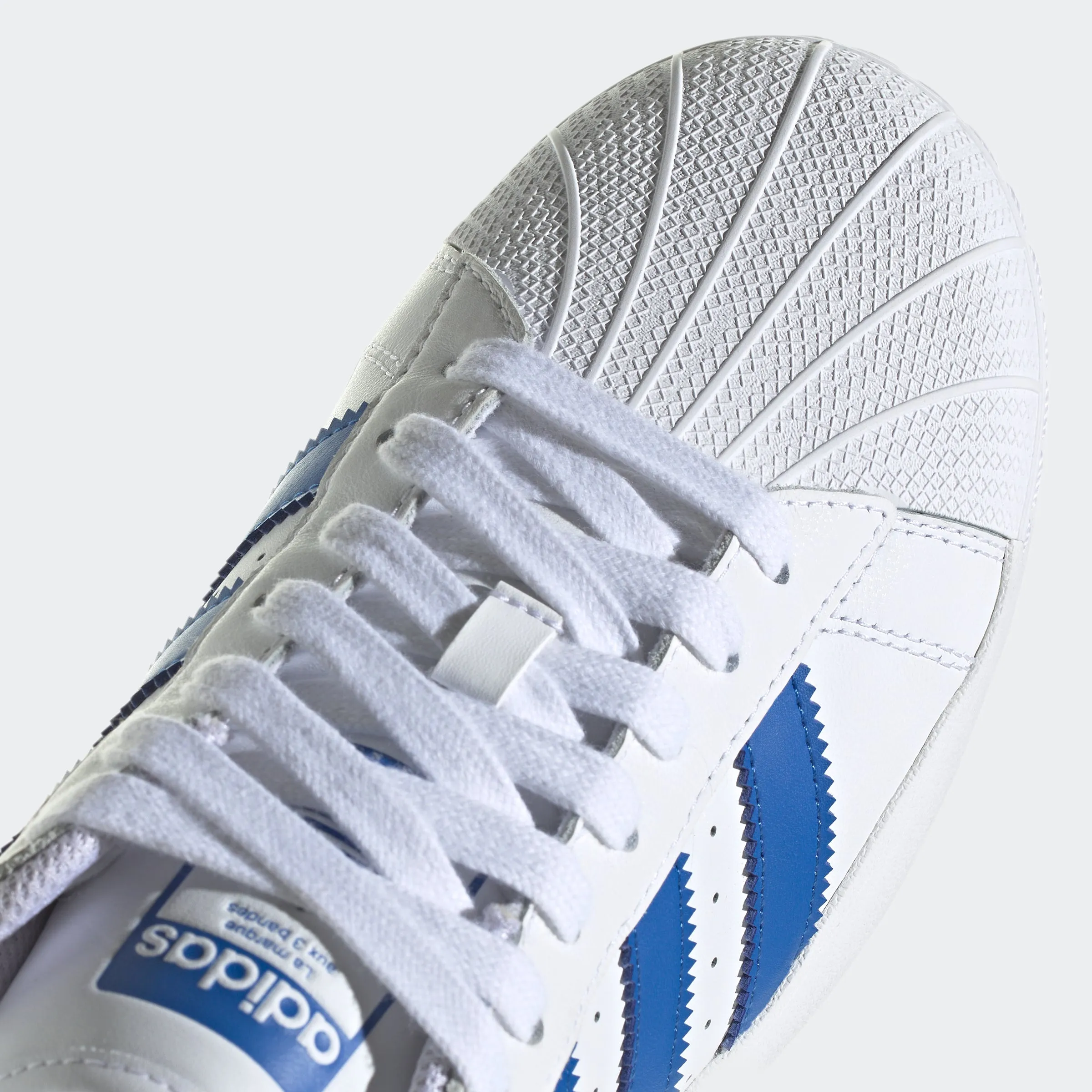 Unisex adidas Originals Superstar XLG Shoes White Blue