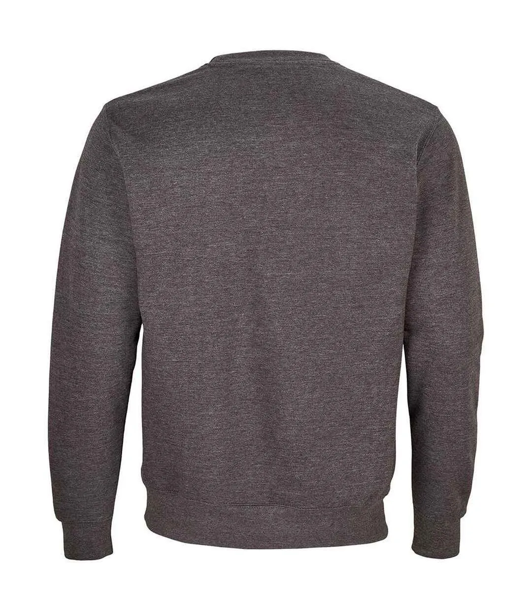 Unisex adult columbia sweatshirt charcoal marl SOLS