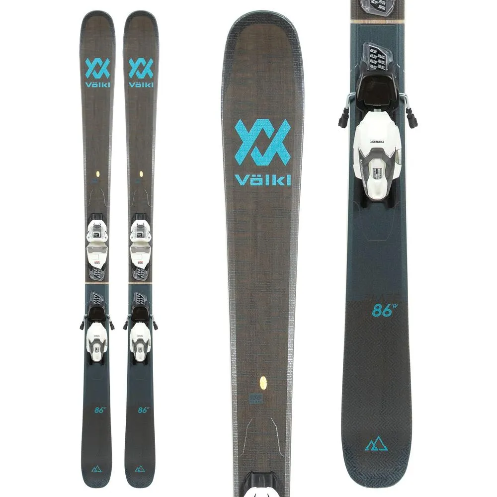 volkl blaze 86 w ski with vmotion 10 gw binding - women's