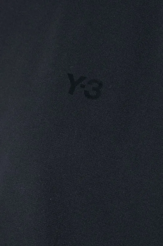 Y-3 sweatshirt French Terry Boxy Hoodie women's black color IV5548